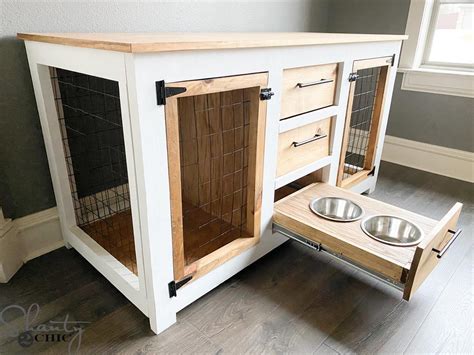 metal dog box plans|diy dog crate cabinet plans.